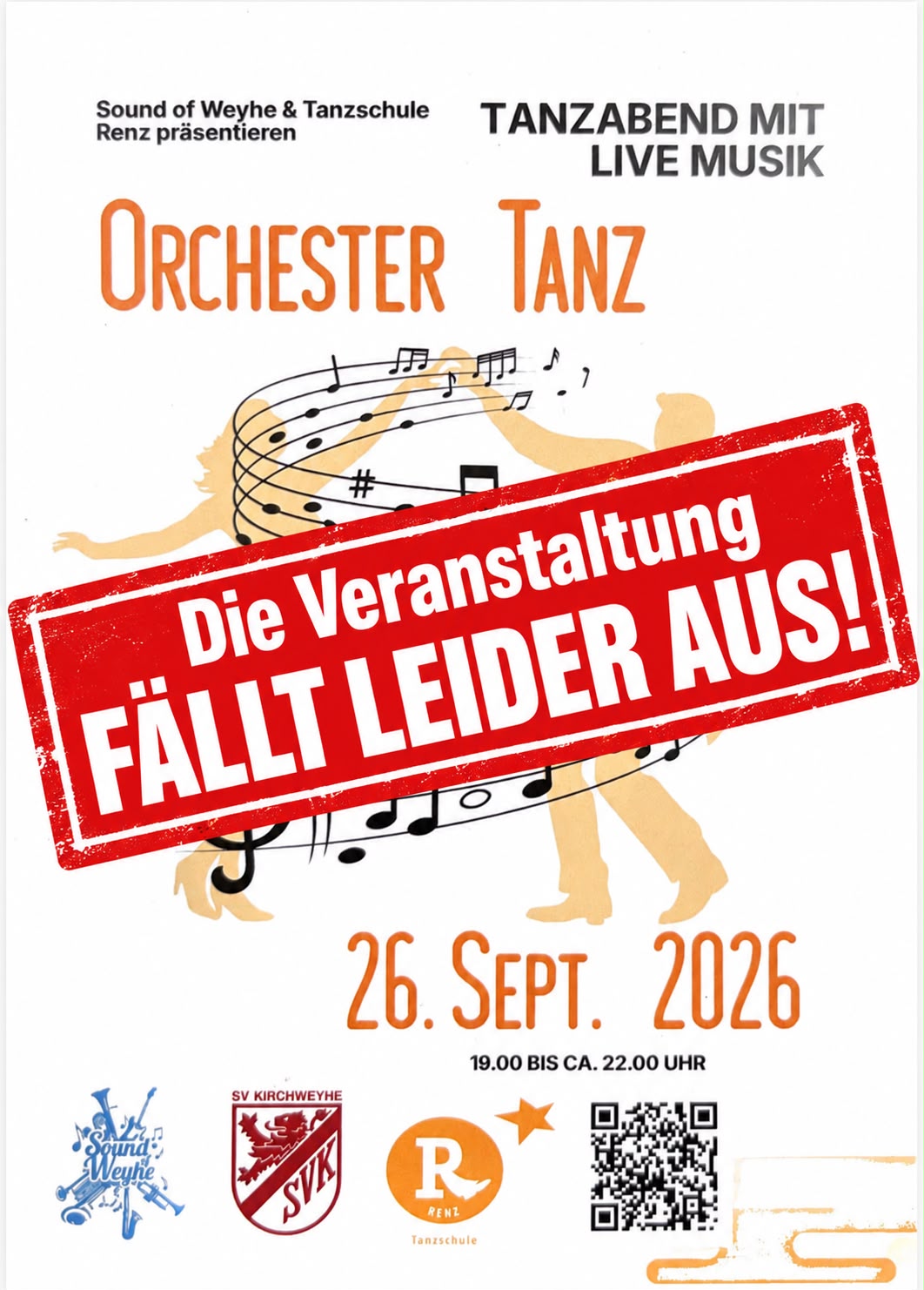 Flyer Orchester Tanz Flyer Orchester Tanz